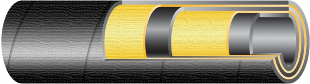 SELTEX 3TE Wąż wysokociśnieniowy z 2 oplotami tekstylnymi