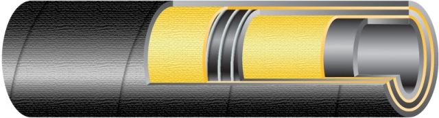 SELTEX R4-X Wąż wysokociśnieniowy z 2 oplotami tekstylnymi